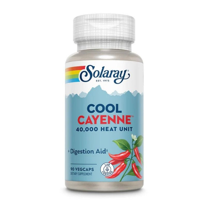 Solaray Cool Cayenne 40,000 Heat Units 90 Caps