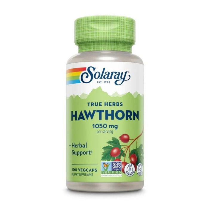 Solaray Hawthorn Berries 1050mg 100 Caps