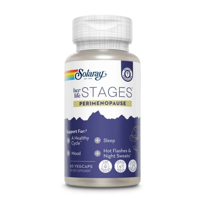 Solaray Her Life Stages Perimenopause 60 Capsules