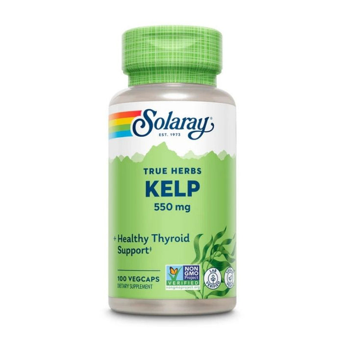 Solaray Kelp with Folic Acid 100 Caps