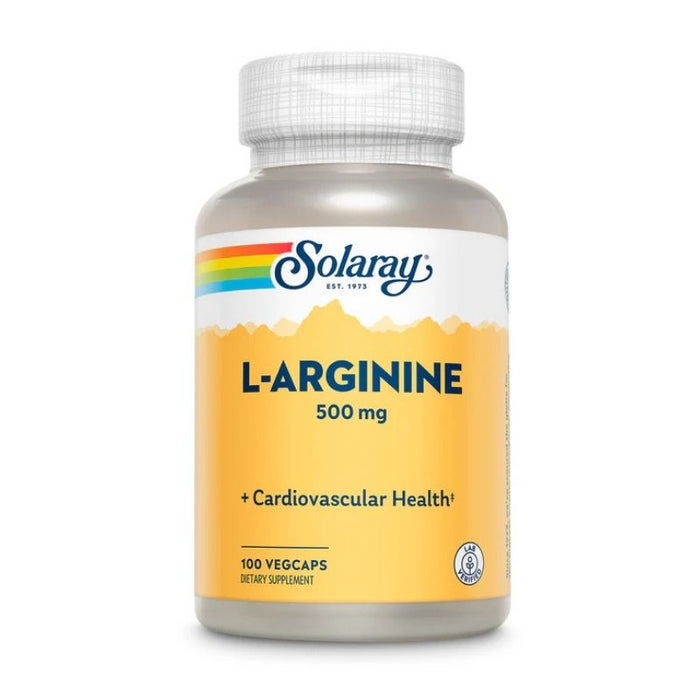 Solaray L-Arginine 500mg 100 Caps