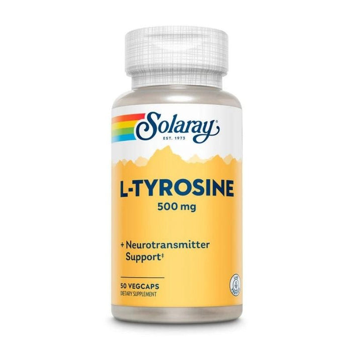 Solaray L-Tyrosine 500mg Free Form Veg Caps