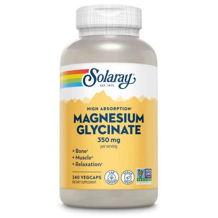 Solaray Magnesium Glycinate 350mg 240 Caps