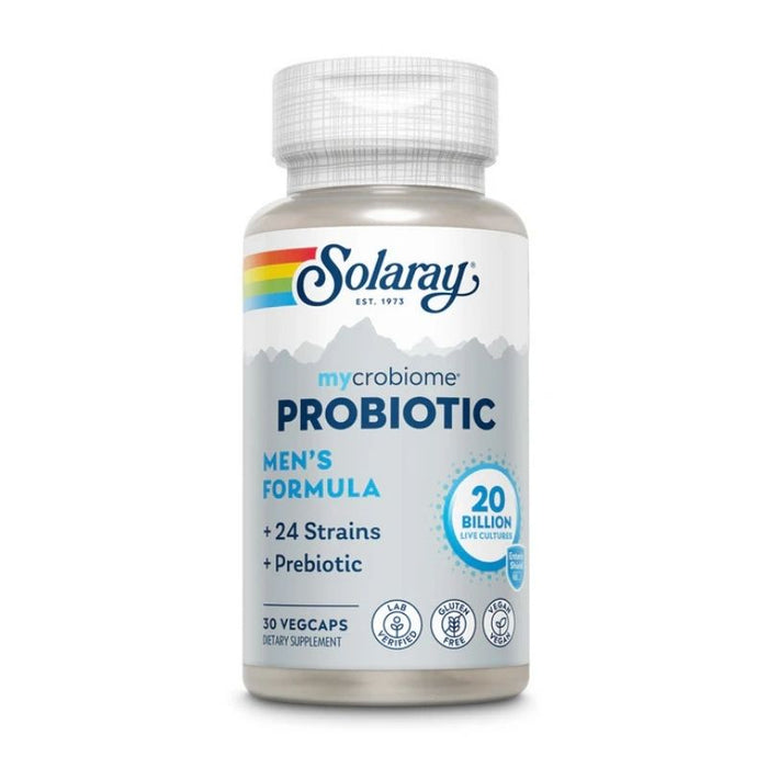 Solaray Mycrobiome Men's Probiotic 30 Caps