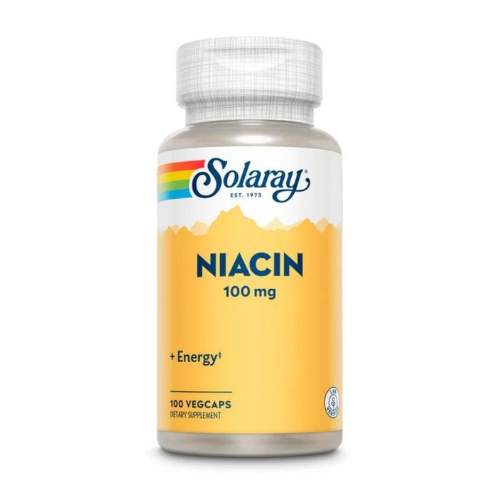 Solaray Niacin 100mg 100 caps