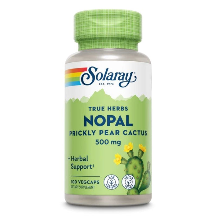 Solaray Nopal Prickly Pear 500mg 100 Caps