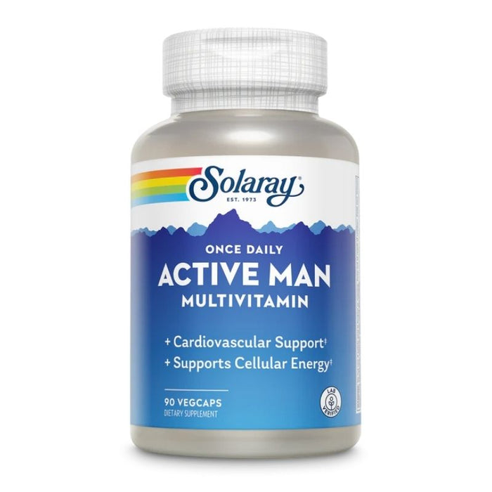 Solaray Daily Active Man Multivitamin 90 Caps