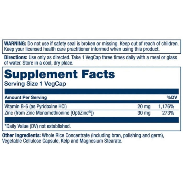 Solaray OptiZinc 30mg 60 Capsules