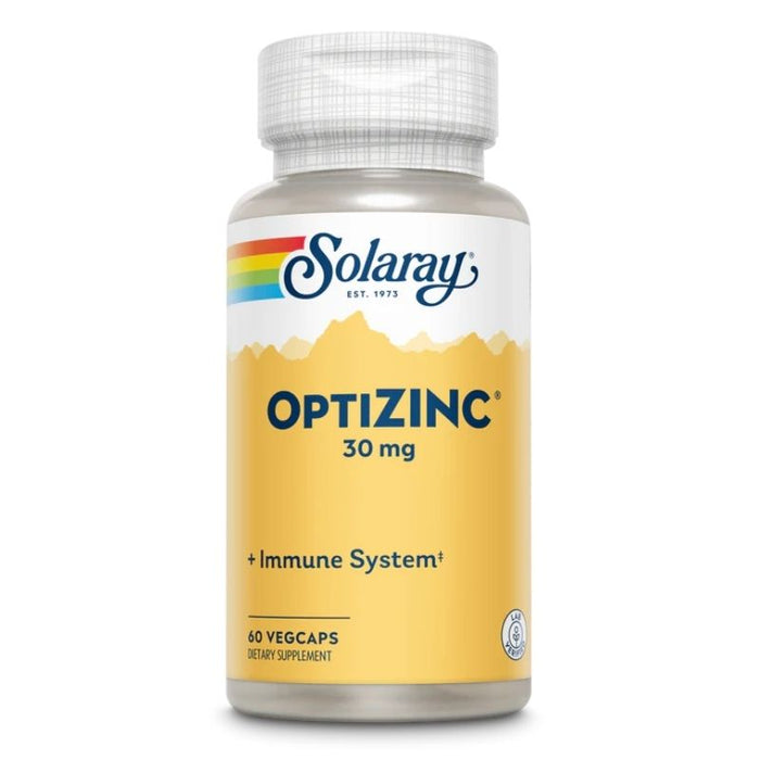 Solaray OptiZinc 30mg 60 Capsules