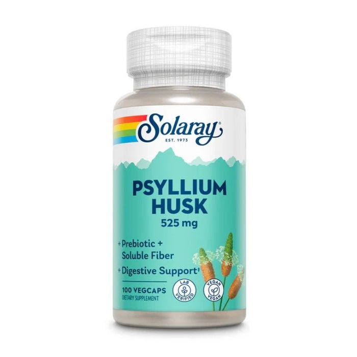 Solaray Psyllium Husk 525mg 100 Capsules