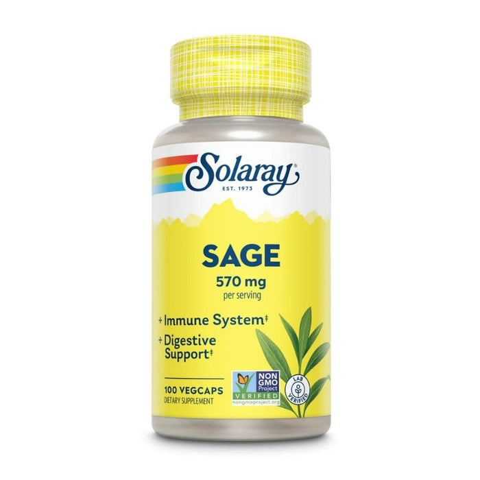 Solaray Sage 570mg 100 Caps