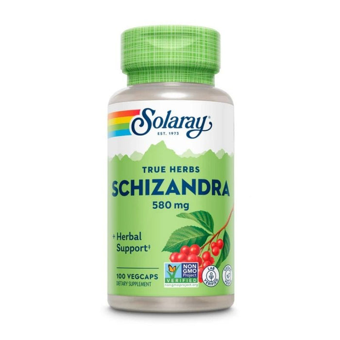 Solaray Schizandra Berries 580mg 100 Caps