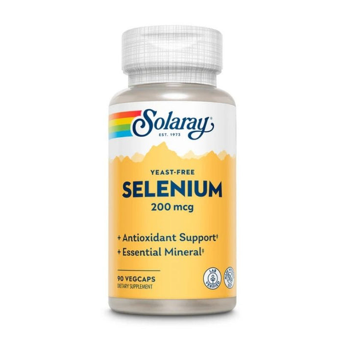 Solaray Selenium Yeast-Free 200mcg 90 caps