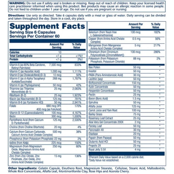 Solaray Spectro Multivitamin 360 Caps