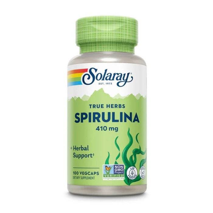 Solaray Spirulina 410mg 100 Caps