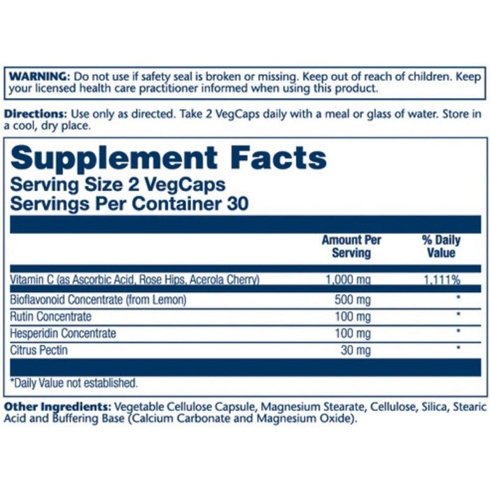 Solaray Super Bio C Buffered 1000mg 250 Caps