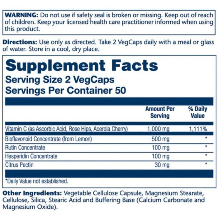 Solaray Super Bio Vitamin C 100 Caps