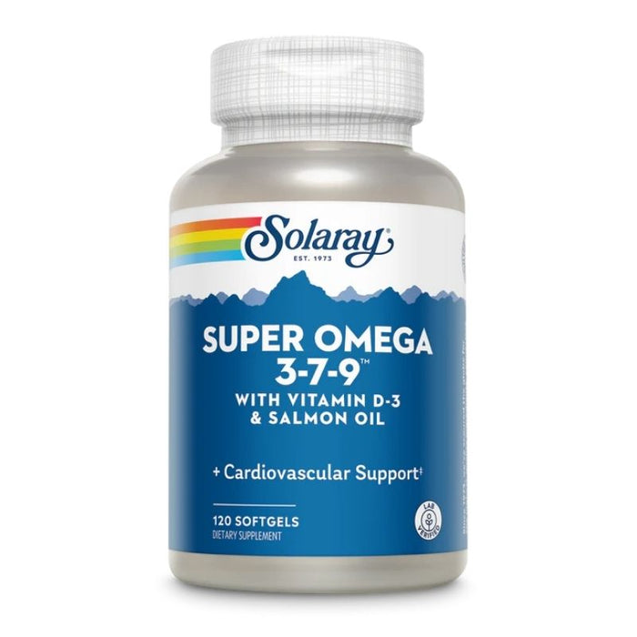 Solaray Super Omega 3-7-9 120 Softgels