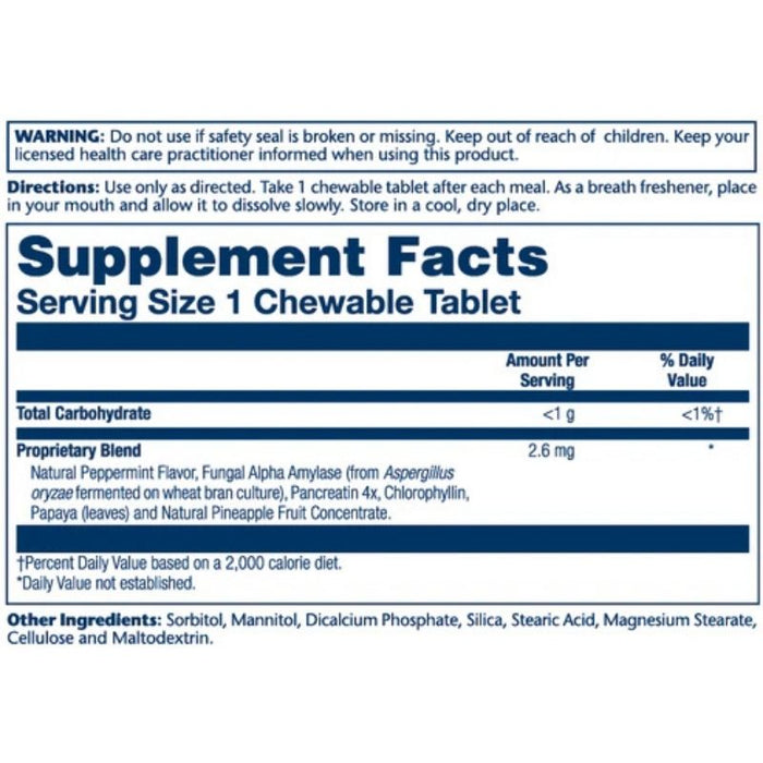 Solaray Super Papaya-Plex 180 Chews