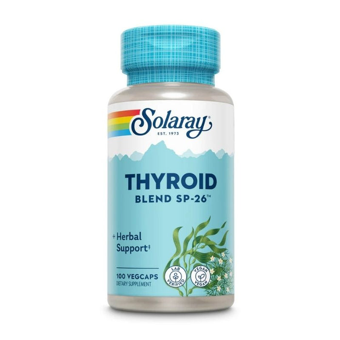 Solaray Thyroid Blend SP-26 100 Capsules