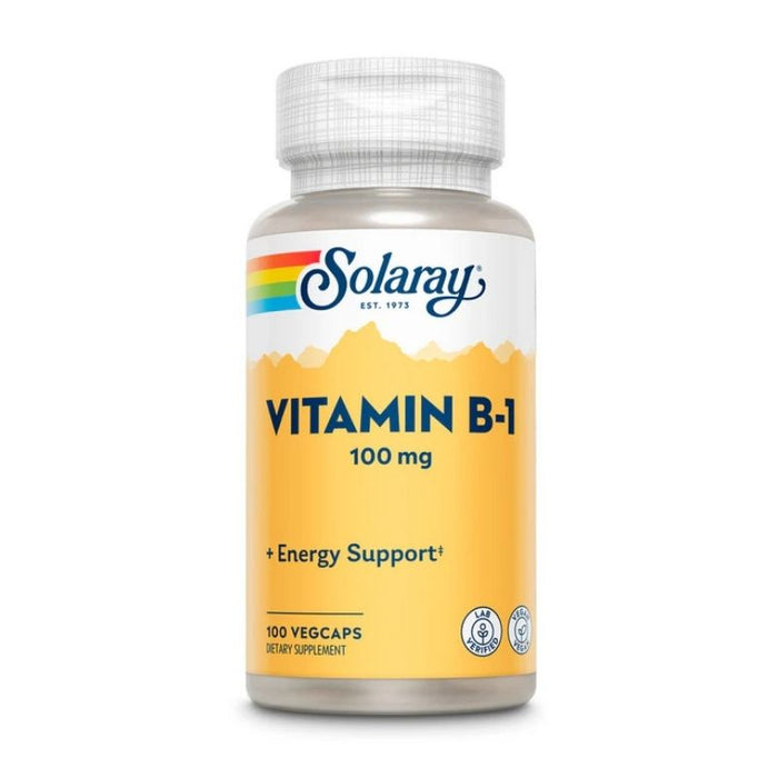 Solaray Vitamin B-1 100mg 100 caps