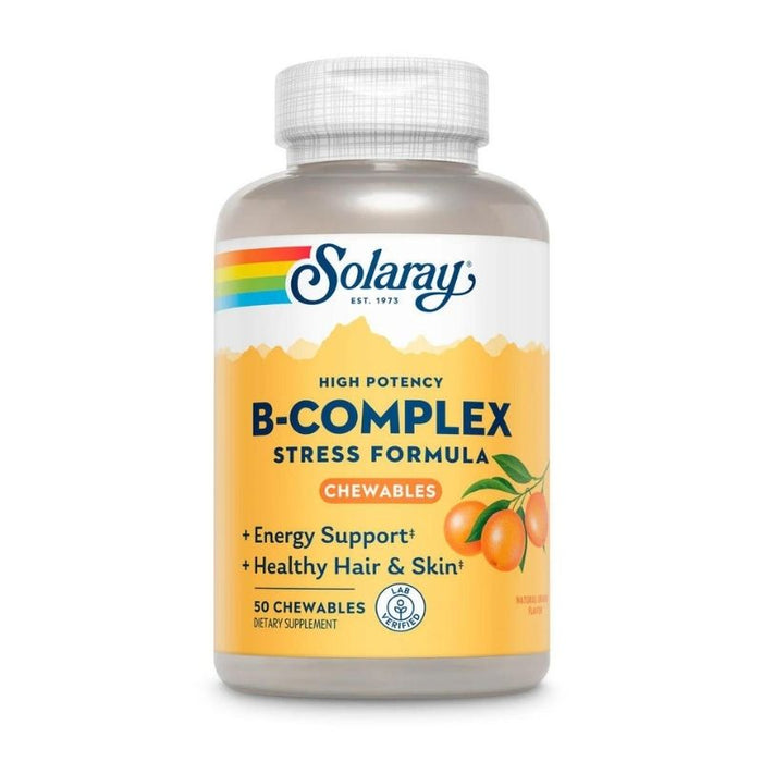 Solaray B-Complex Orange Chewable Wafers