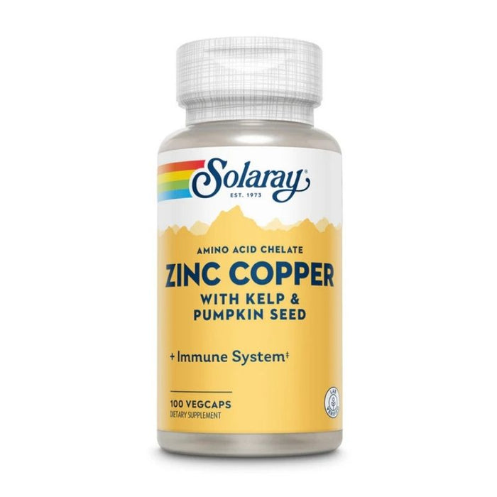 Solaray Zinc Copper 100C