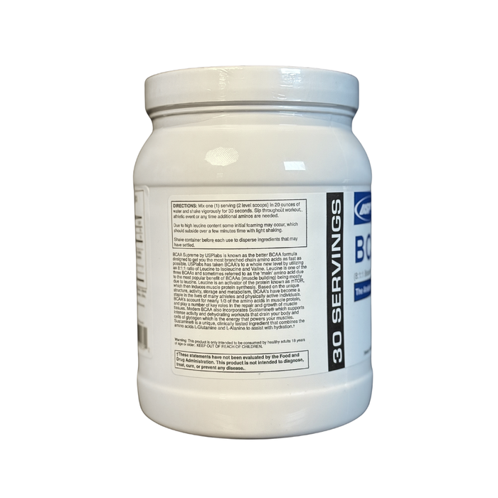 USPLabs BCAA Supreme 30 Servings Directions and Info