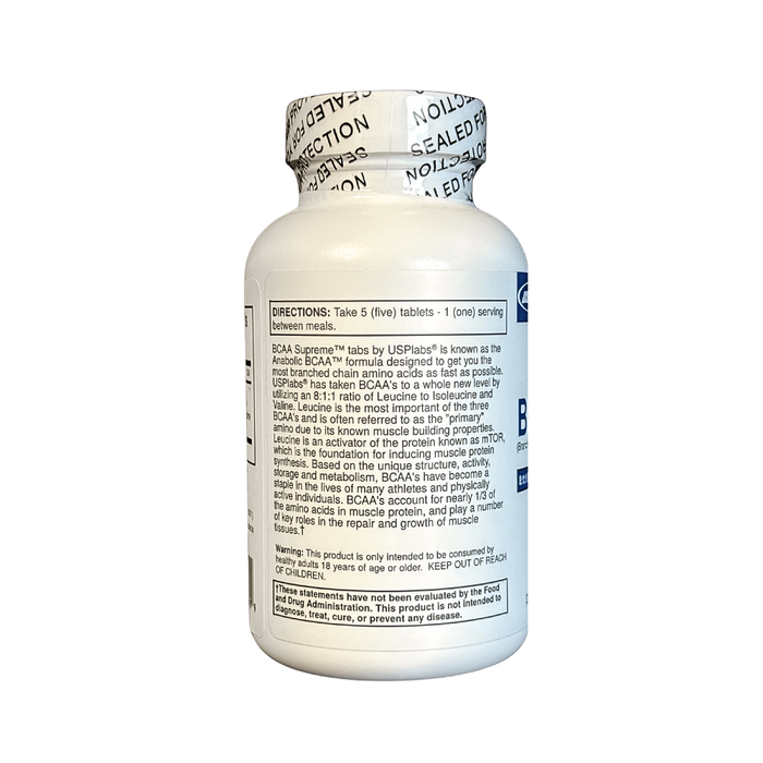 USP Labs BCAA Supreme 150 Tablets Info