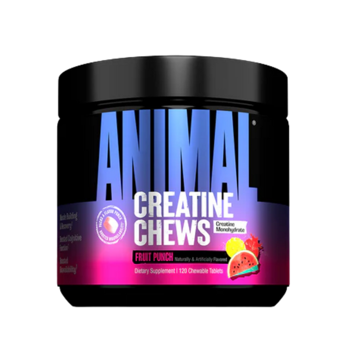 Universal Animal Creatine Chews 120 Chewable Tablets