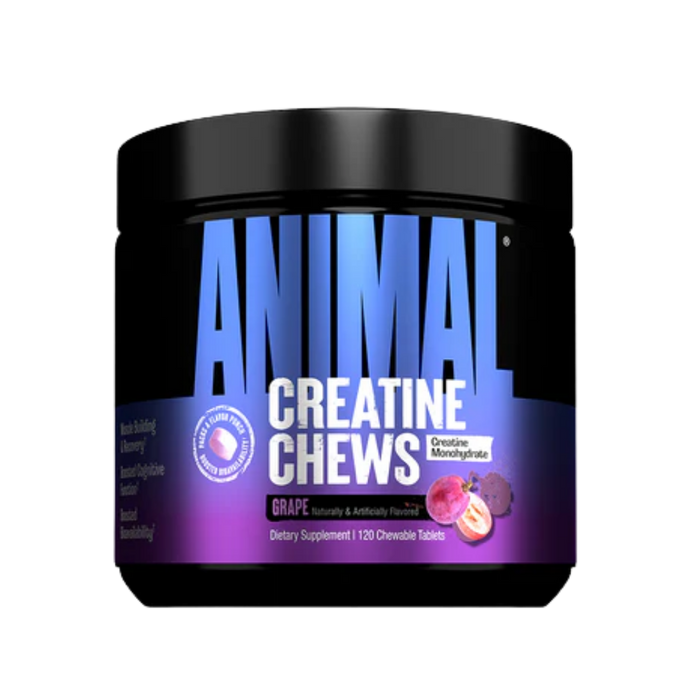 Universal Animal Creatine Chews 120 Chewable Tablets