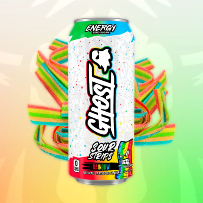 Ghost Energy Drink Sour Strips Single Can