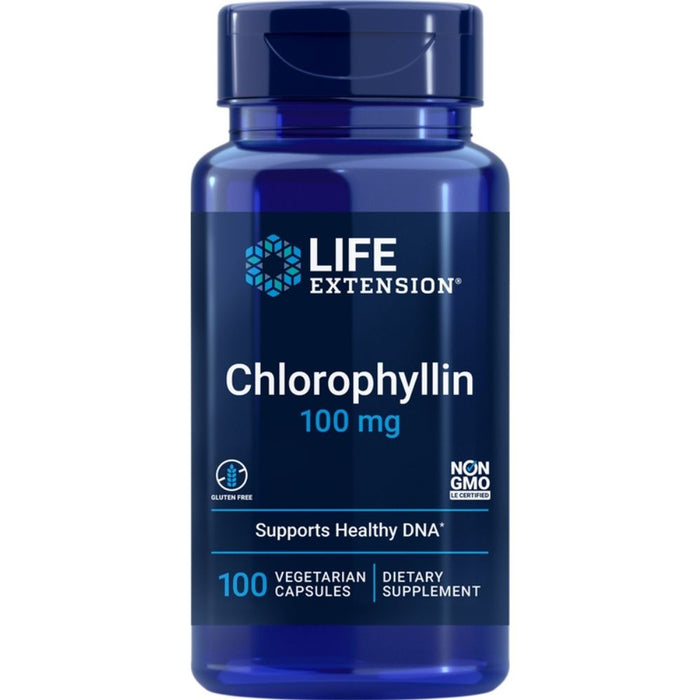 Life Extension Chlorophyllin 100mg 100 Capsules