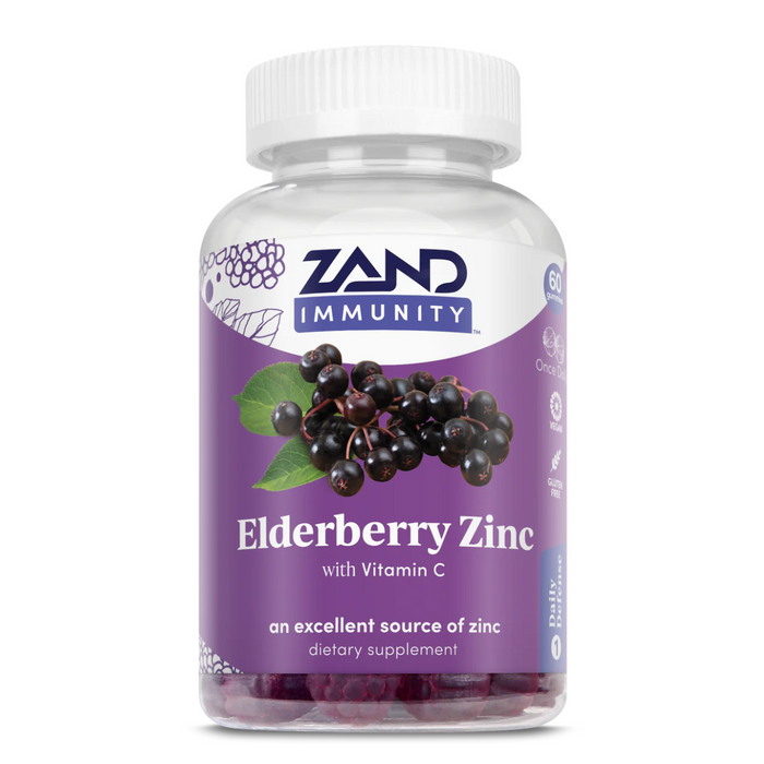 Zand Elderberry Zinc Gummies 60ct