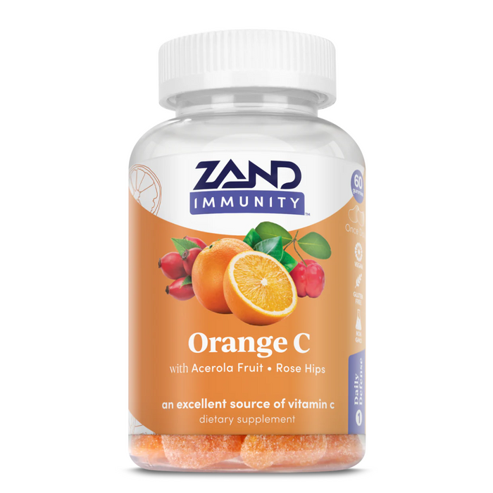 Zand Orange C Gummies 270mg 60 Gummies