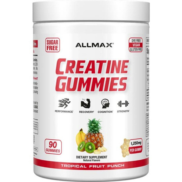Allmax Creatine Gummies 90 Count