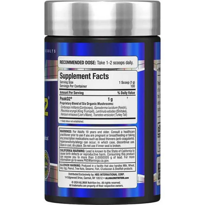 Allmax Peak 02 100G 100 Servings