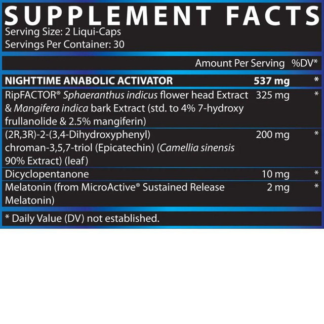 Nutrex Anabol Nighttime 60 Capsules