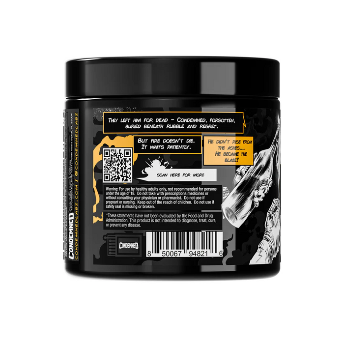 Condemned Labz Arsynist Burn Powder 25 Servings