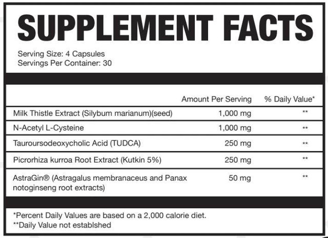 Axe & Sledge Liver+ 120 Capsules