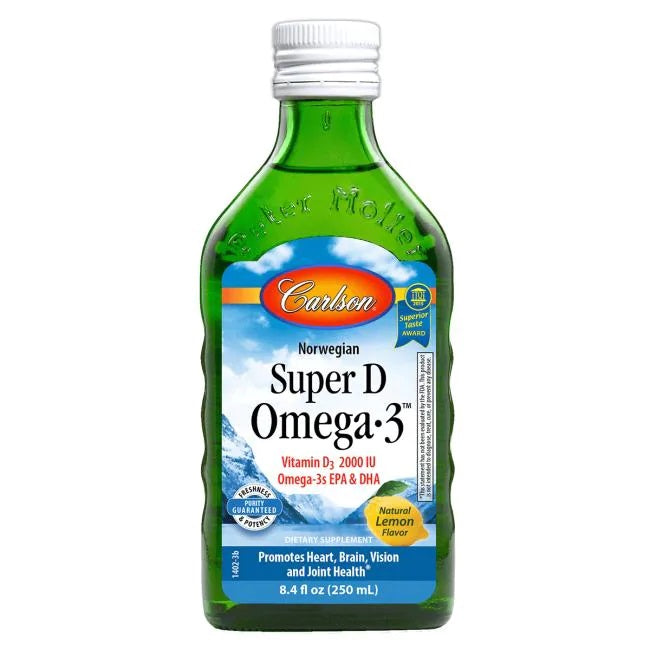 CA SUPER D OMEGA-3 LEM 8.4 Oz