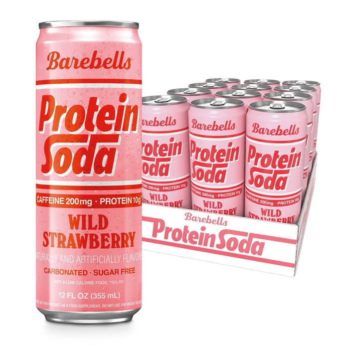 Barebells Protein Soda 12 Pack