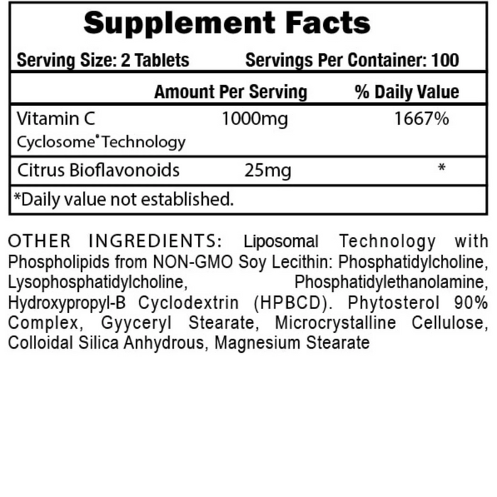 Blackstone Labs Liposomal Vitamin C 100 Servings