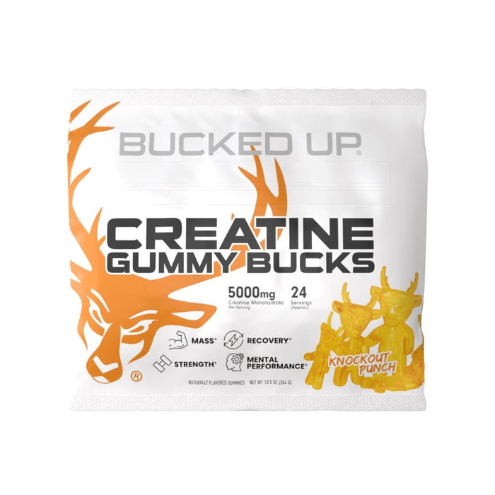 Bucked Up Creatine Gummies 24 Servings