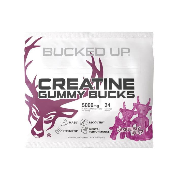 Bucked Up Creatine Gummies 24 Servings