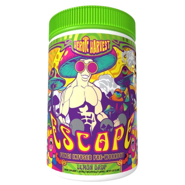 Heroic Harvest Escape Fungi Infused Preworkout