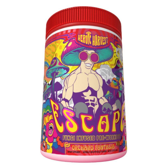 Heroic Harvest Escape Fungi Infused Preworkout