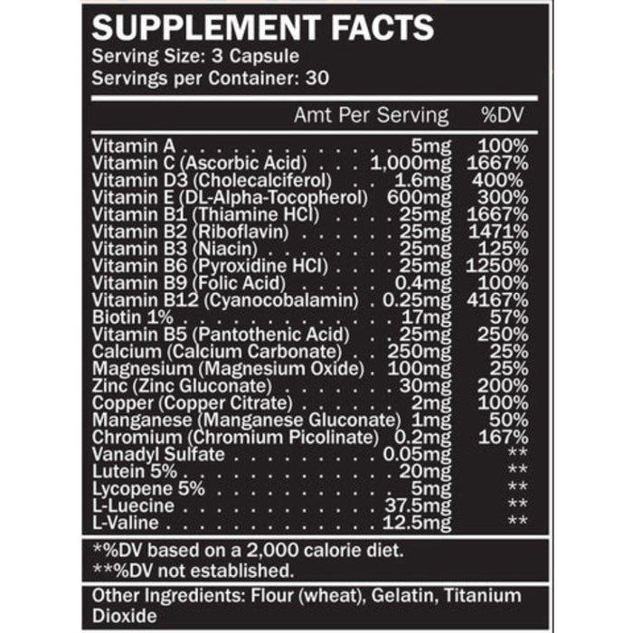 Formutech Nutrition Fit Men's Multi-Vitamin 90 Caps