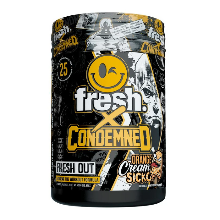 Condemned Labz X Fresh Supps Fresh Out Pre-Workout 25 Servings