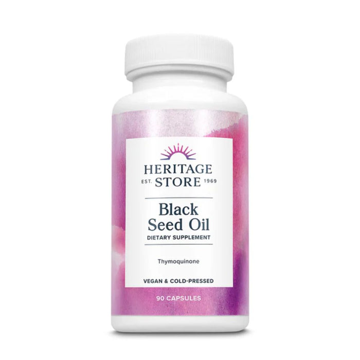 Heritage Store Black Seed Oil 90 capsules